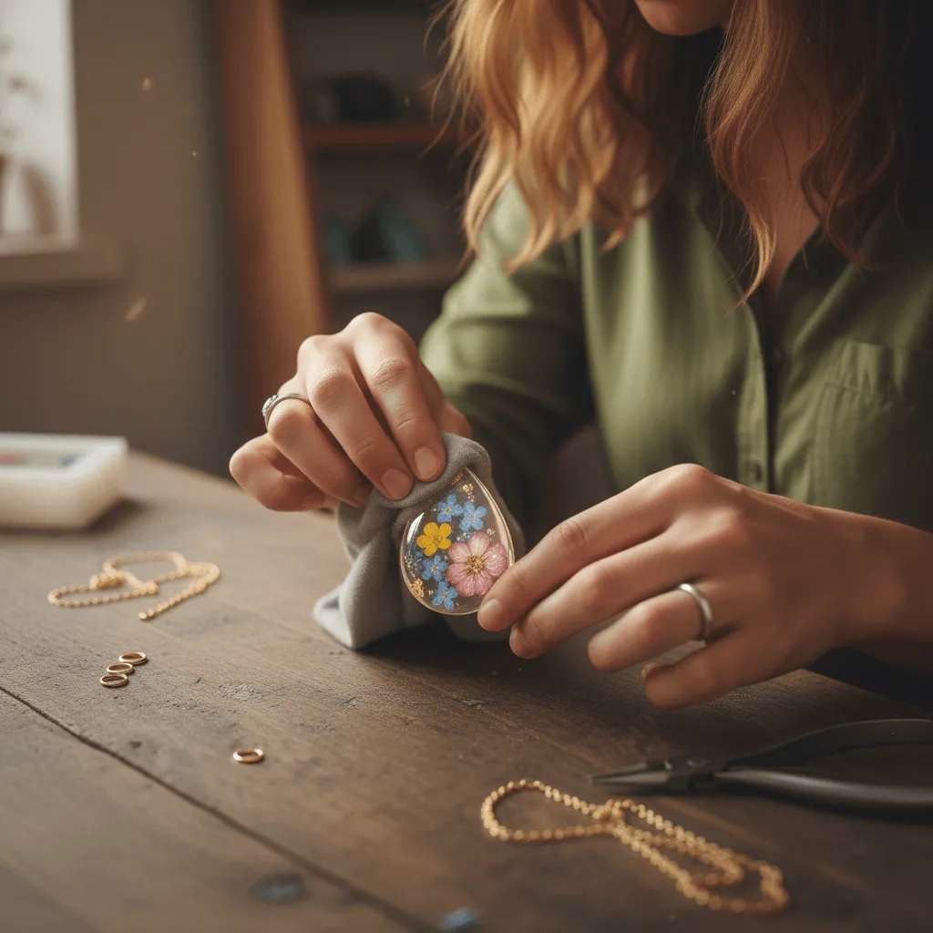 Polishing the Jewellery