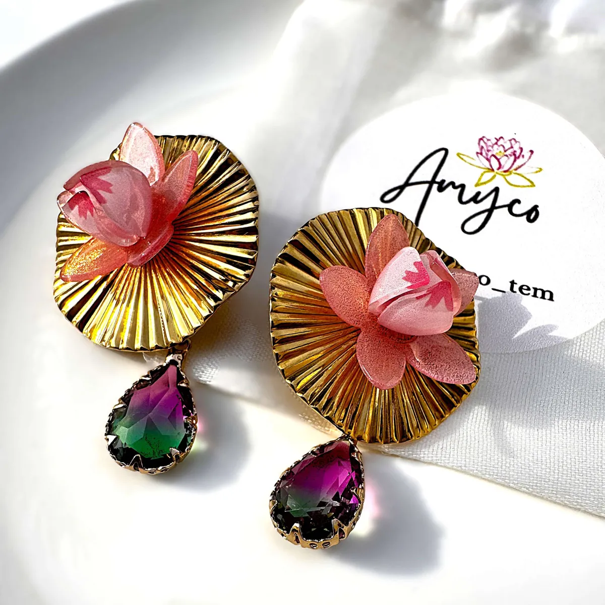 Lotus Pod Earrings view 2