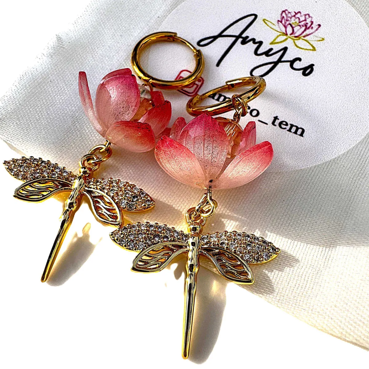 Lotuswing Earrings view 2