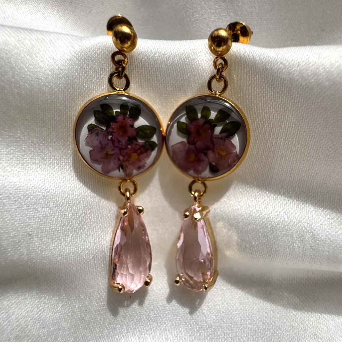 Blushdrop Stud Earrings