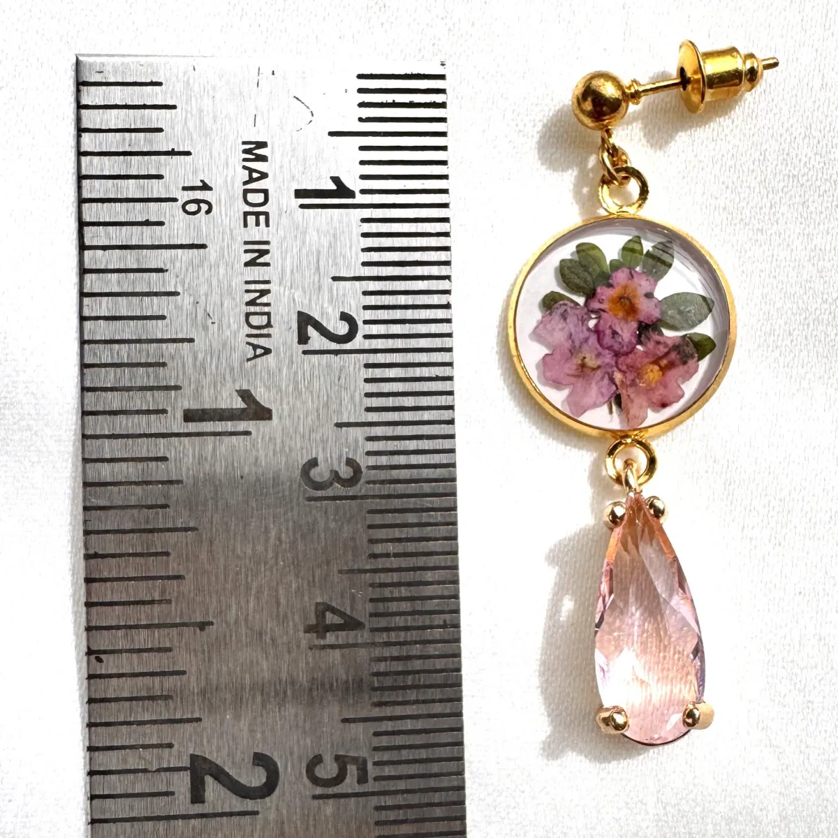 Blushdrop Stud Earrings view 2