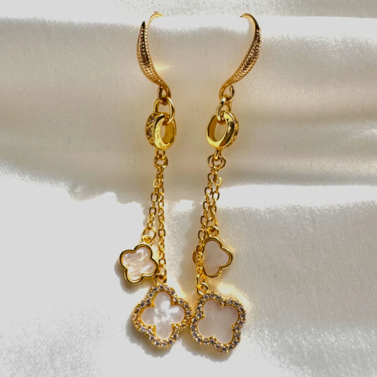 Clover Charm Earrings