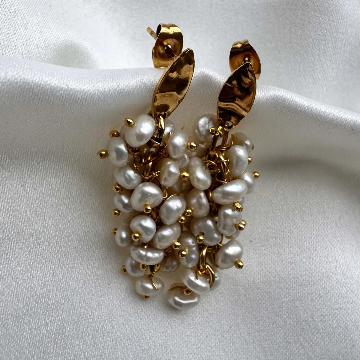 Pearl Bouquet Earrings