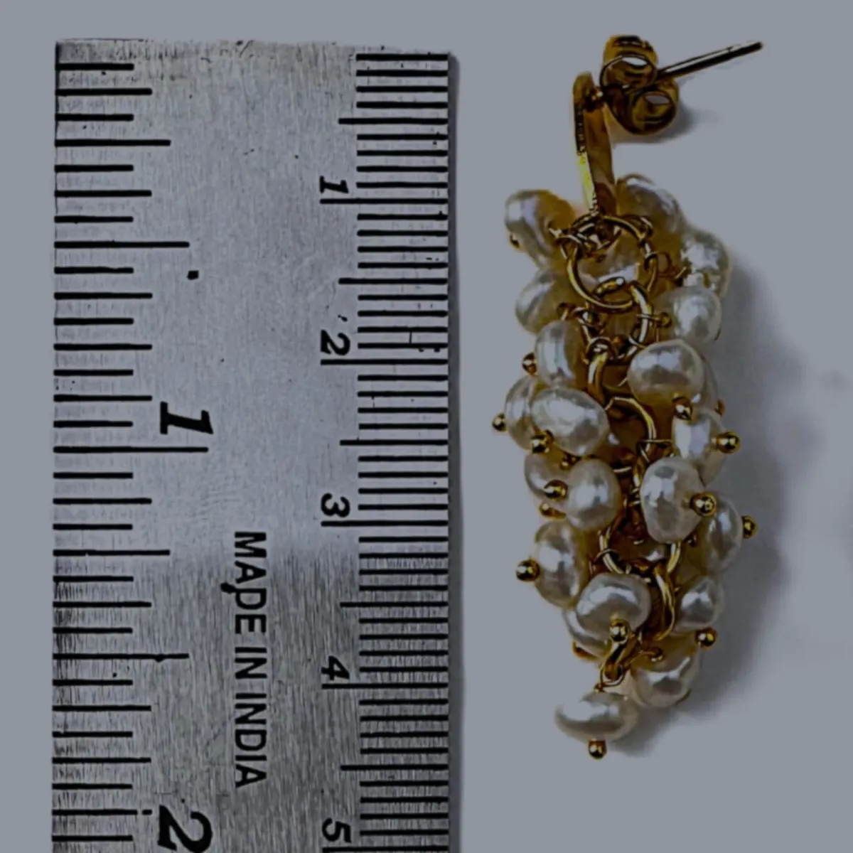 Pearl Bouquet Earrings view 3