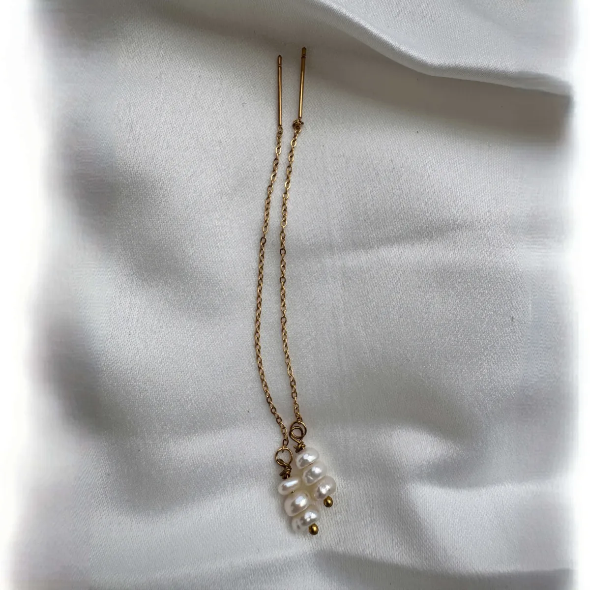 Pearl Stack Earrings