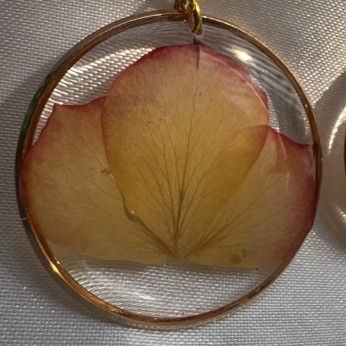 Yelora Rose Petal Earrings | Amyco view 3